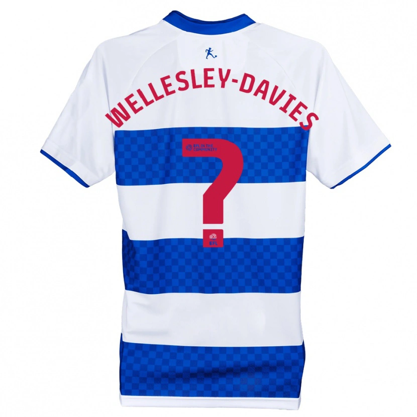 Danxen Kid Lilly Wellesley-Davies #0 Blue White Home Jersey 2025/26 T-Shirt