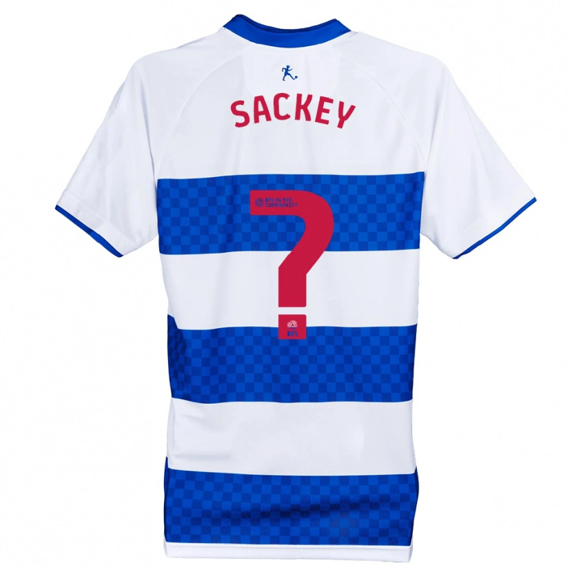 Danxen Kid Samuel Sackey #0 Blue White Home Jersey 2025/26 T-Shirt
