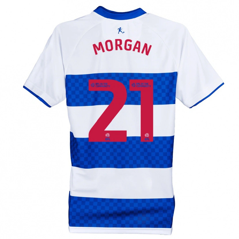 Danxen Kid Kieran Morgan #21 Blue White Home Jersey 2025/26 T-Shirt