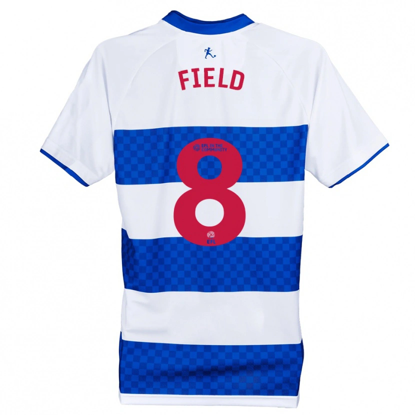 Danxen Kid Sam Field #8 Blue White Home Jersey 2025/26 T-Shirt