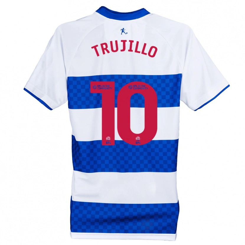 Danxen Kid Ashley Trujillo #10 Blue White Home Jersey 2025/26 T-Shirt