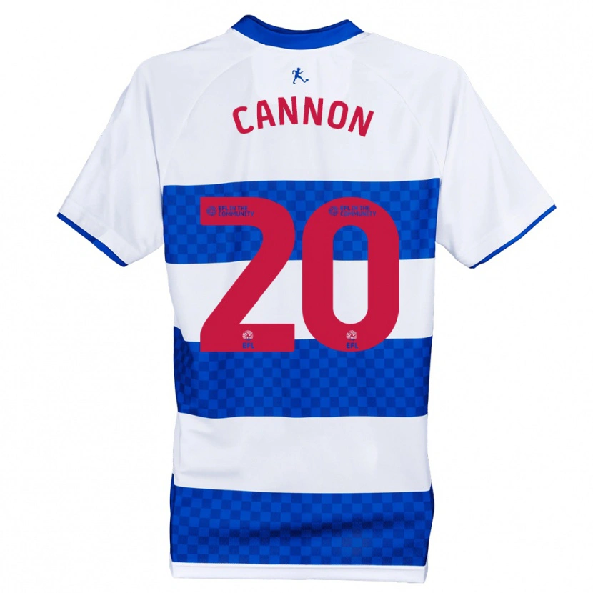 Danxen Kid Reggie Cannon #20 Blue White Home Jersey 2025/26 T-Shirt
