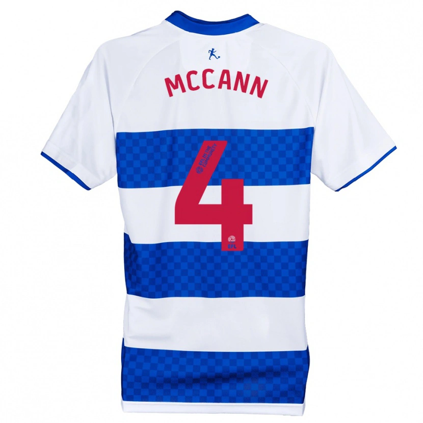 Danxen Kid Noah Mccann #4 Blue White Home Jersey 2025/26 T-Shirt