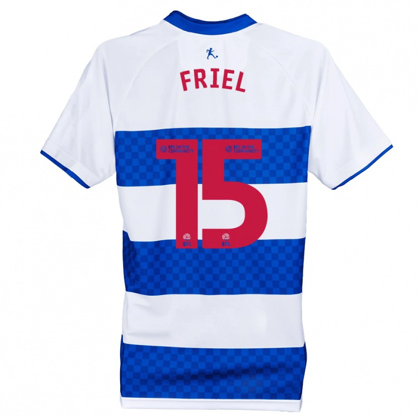 Danxen Kid Rocco Friel #15 Blue White Home Jersey 2025/26 T-Shirt
