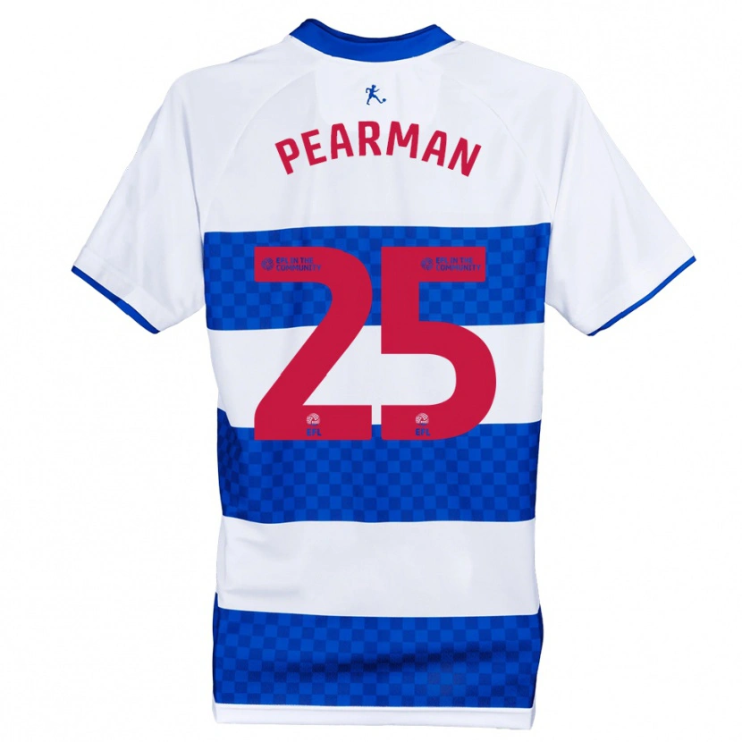 Danxen Kid Jaylan Pearman #25 Blue White Home Jersey 2025/26 T-Shirt