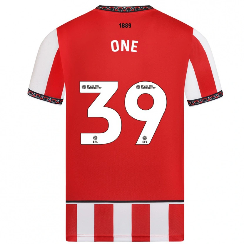 Danxen Kid Ryan Oné #39 Red White Home Jersey 2025/26 T-Shirt