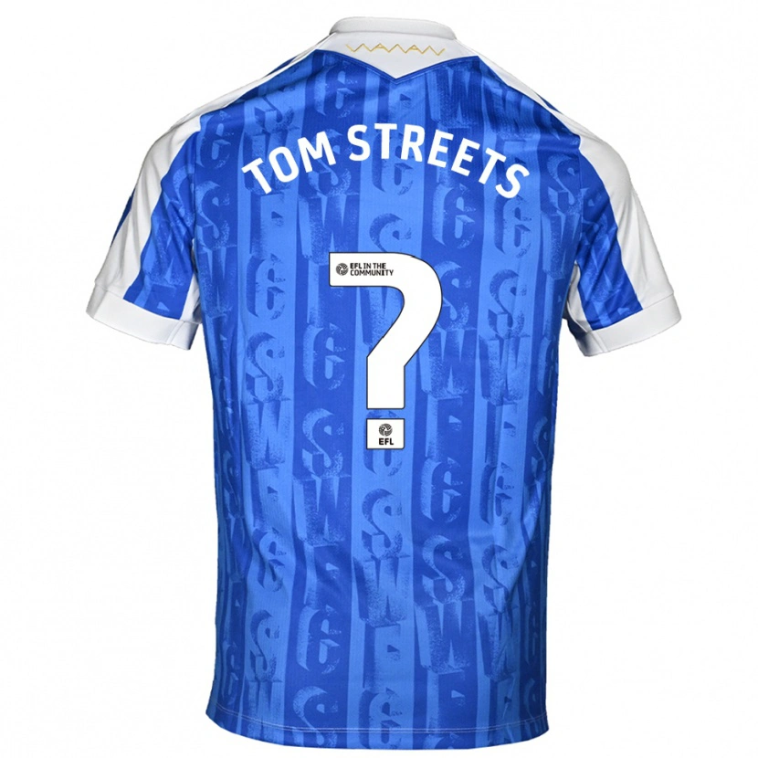 Danxen Kid Tom Streets #0 Blue White Home Jersey 2025/26 T-Shirt