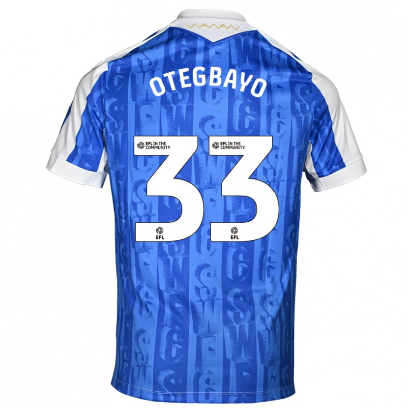 Danxen Kid Gabriel Otegbayo #33 Blue White Home Jersey 2025/26 T-Shirt