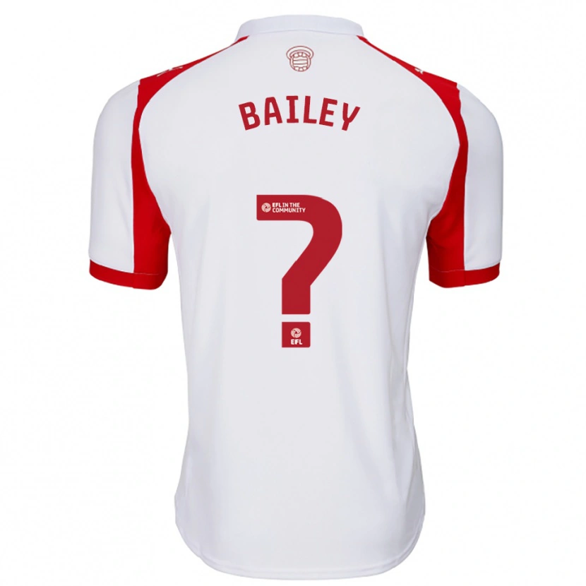 Danxen Kid Isaac Bailey #0 White Red Home Jersey 2025/26 T-Shirt