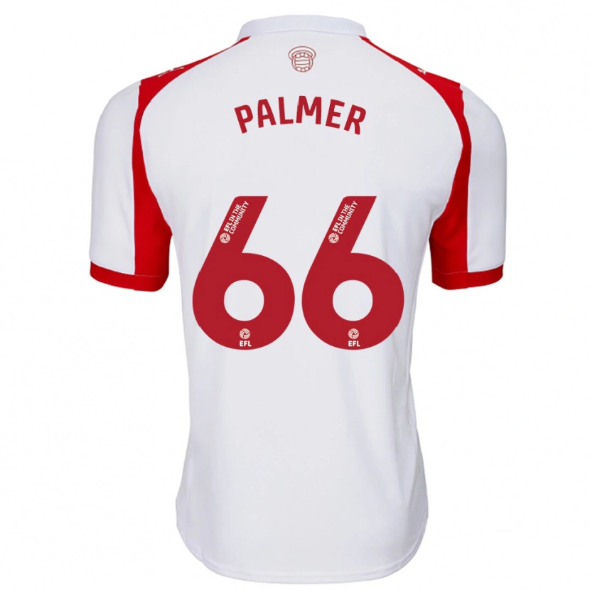 Danxen Kid Aimee Palmer #66 White Red Home Jersey 2025/26 T-Shirt