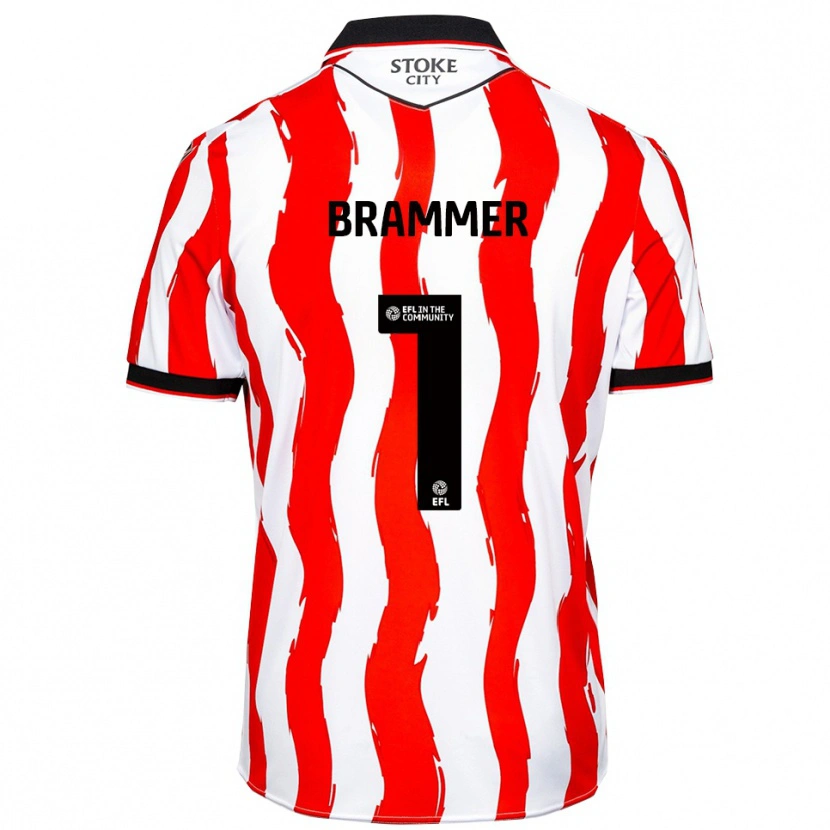 Danxen Kid Ruben Brammer #1 White Red Home Jersey 2025/26 T-Shirt
