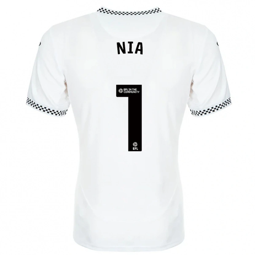 Danxen Kid Ffion Rees Nia #1 White Orange Home Jersey 2025/26 T-Shirt