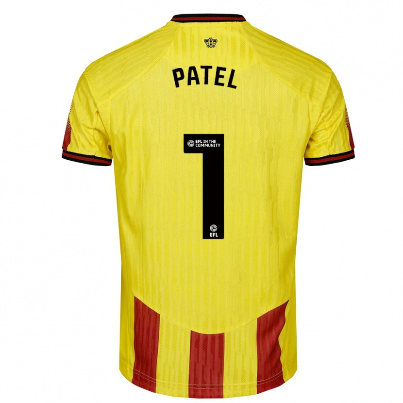 Danxen Kid Safia Middleton-Patel #1 Yellow Red Home Jersey 2025/26 T-Shirt
