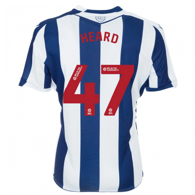 Danxen Kid Fenton Heard #47 Navy White Home Jersey 2025/26 T-Shirt