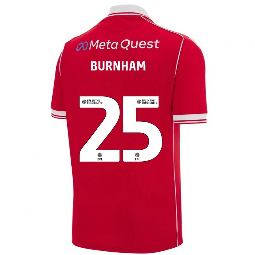 Danxen Kid Emma Burnham #25 Red White Home Jersey 2025/26 T-Shirt