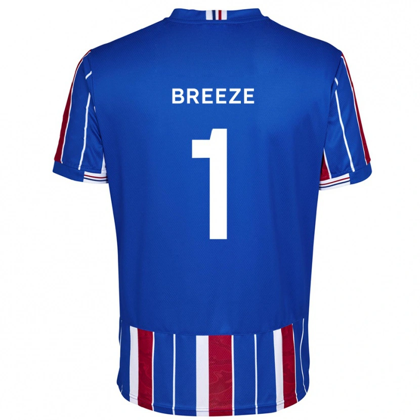 Danxen Kid Gabriel Breeze #1 Blue Red White Home Jersey 2025/26 T-Shirt