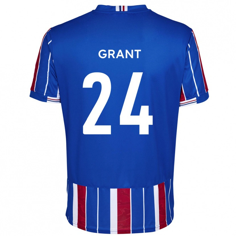 Danxen Kid Josh Grant #24 Blue Red White Home Jersey 2025/26 T-Shirt