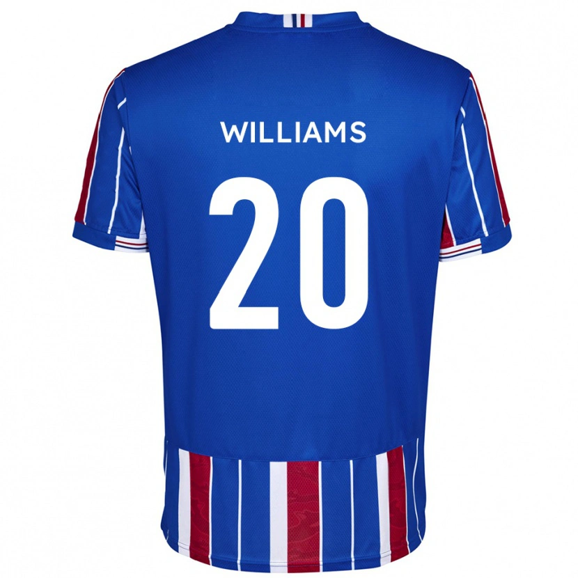 Danxen Kid Ben Williams #20 Blue Red White Home Jersey 2025/26 T-Shirt