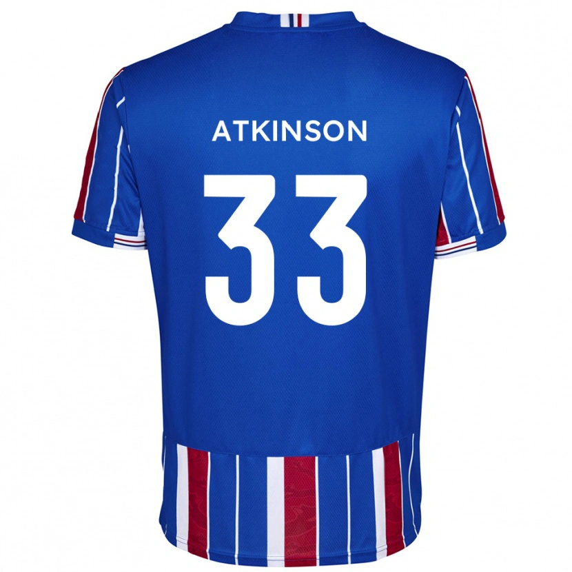 Danxen Kid Hayden Atkinson #33 Blue Red White Home Jersey 2025/26 T-Shirt