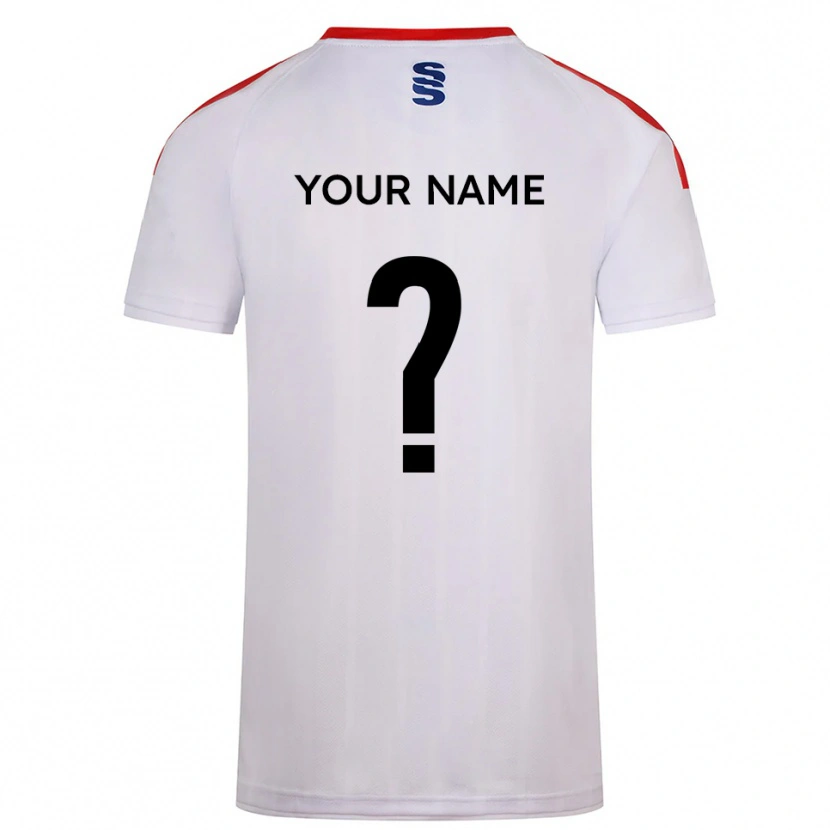 Danxen Kid Your Name #0 White Navy Home Jersey 2025/26 T-Shirt