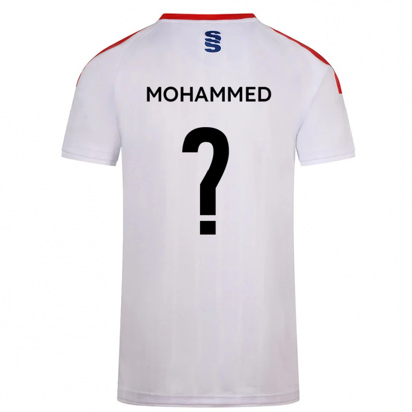 Danxen Kid Faris Mohammed #0 White Navy Home Jersey 2025/26 T-Shirt