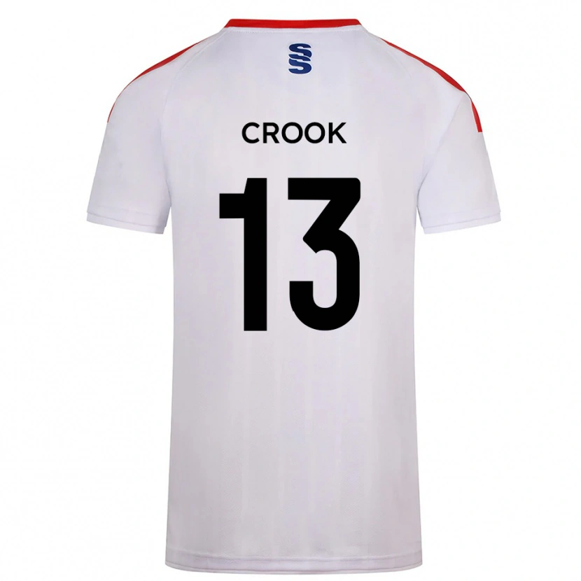 Danxen Kid Millie Crook #13 White Navy Home Jersey 2025/26 T-Shirt