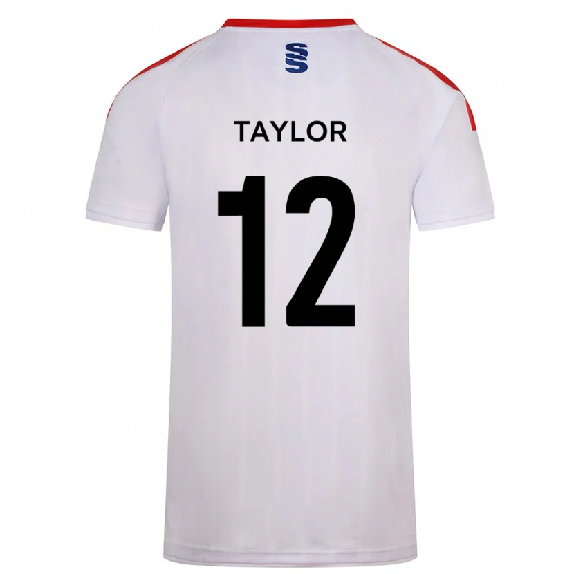 Danxen Kid Max Taylor #12 White Navy Home Jersey 2025/26 T-Shirt