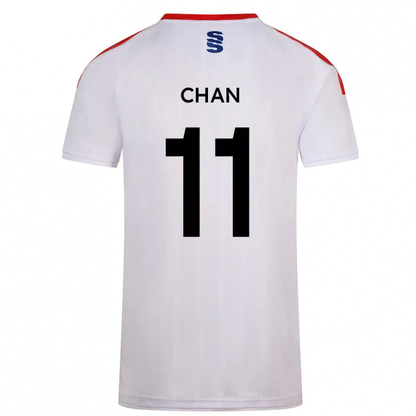 Danxen Kid Karri Chan #11 White Navy Home Jersey 2025/26 T-Shirt