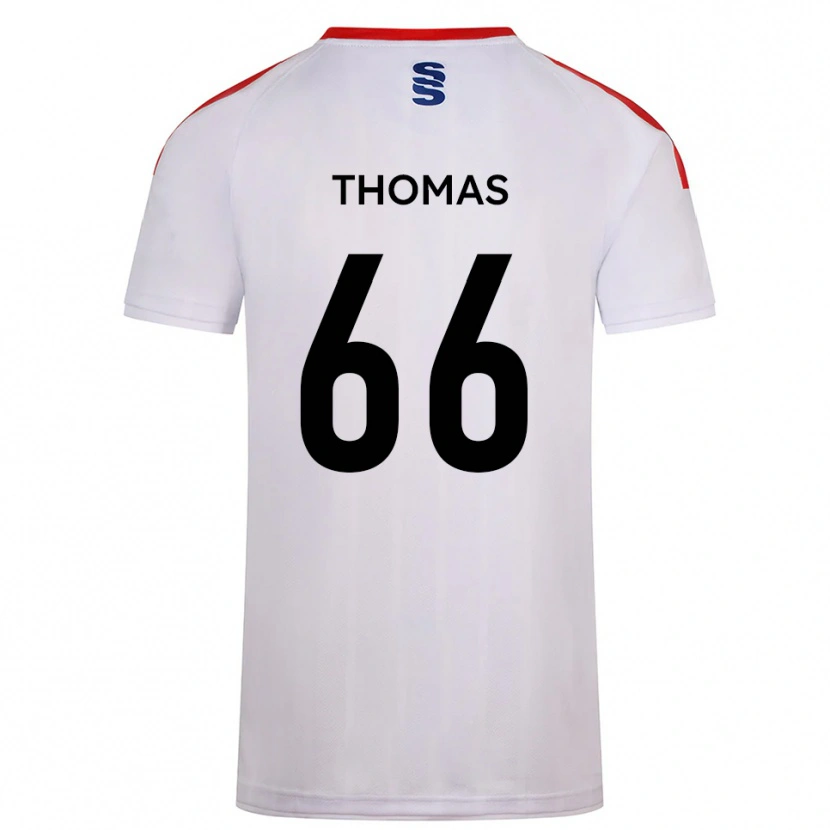 Danxen Kid Luca Thomas #66 White Navy Home Jersey 2025/26 T-Shirt