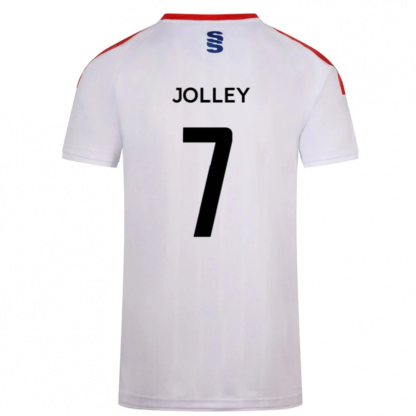 Danxen Kid Charlie Jolley #7 White Navy Home Jersey 2025/26 T-Shirt