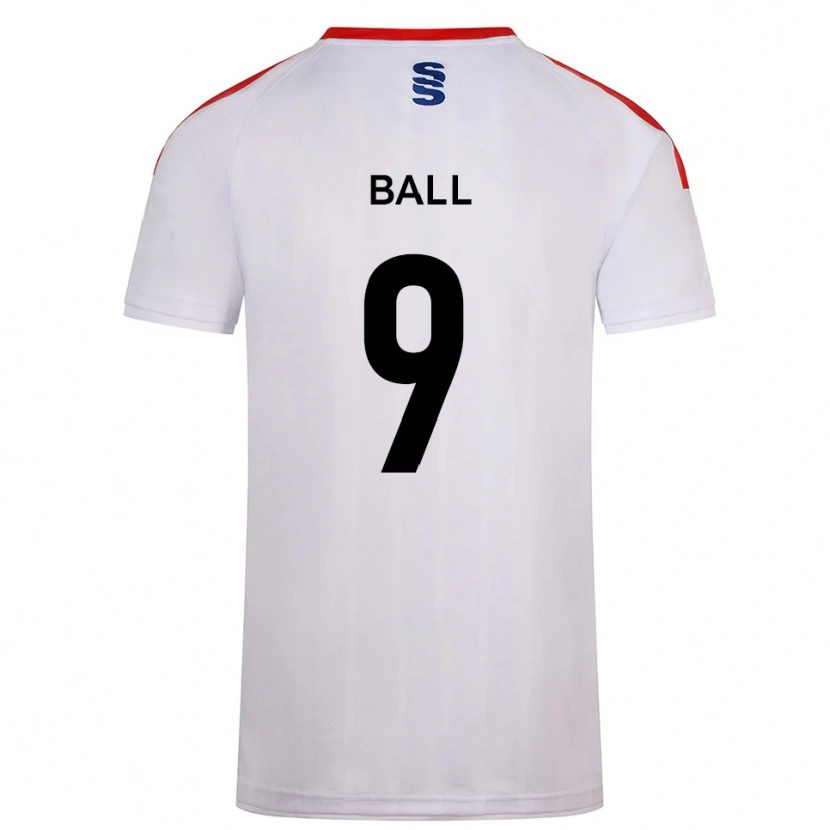 Danxen Kid Theo Ball #9 White Navy Home Jersey 2025/26 T-Shirt