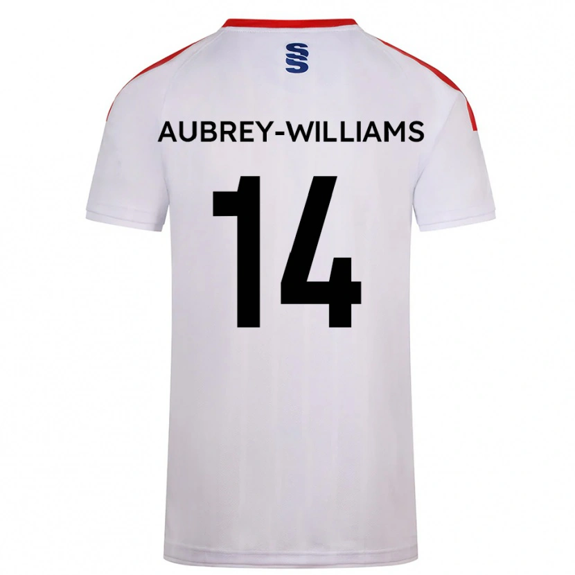 Danxen Kid Harrison Aubrey-Williams #14 White Navy Home Jersey 2025/26 T-Shirt