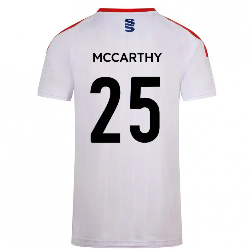 Danxen Kid Max Mccarthy #25 White Navy Home Jersey 2025/26 T-Shirt