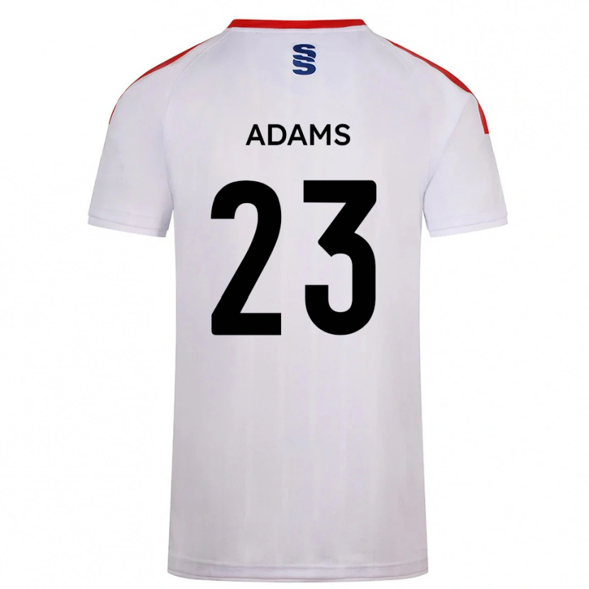 Danxen Kid Ellie Adams #23 White Navy Home Jersey 2025/26 T-Shirt