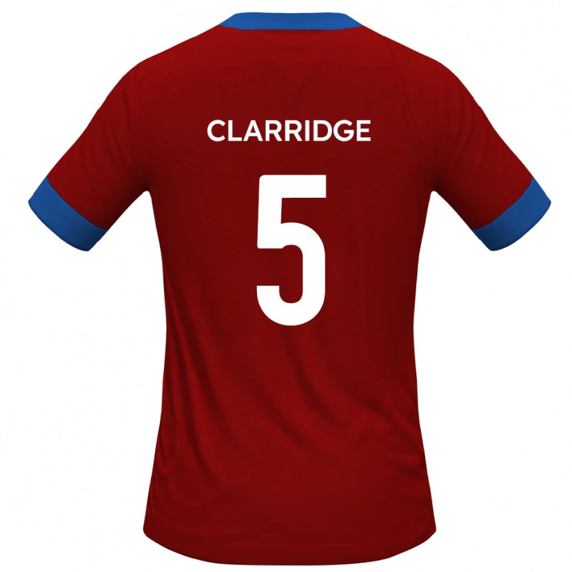 Danxen Kid James Clarridge #5 Red Blue Home Jersey 2025/26 T-Shirt