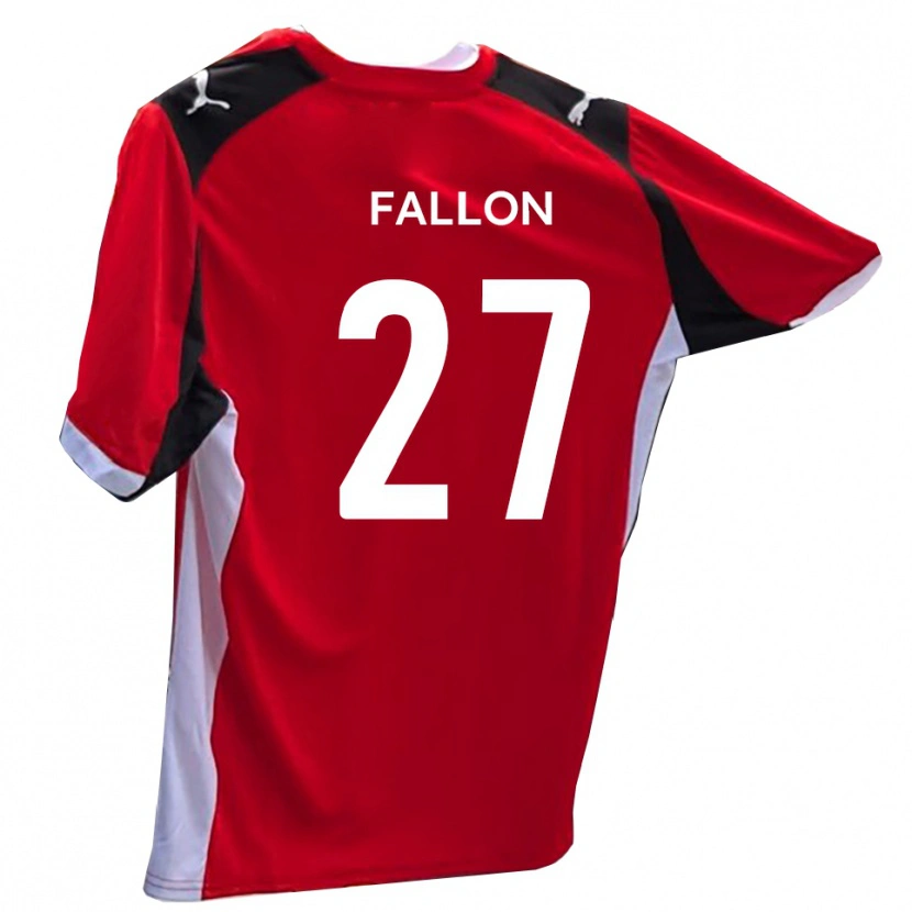Danxen Kid Louie Fallon #27 Red White Home Jersey 2025/26 T-Shirt