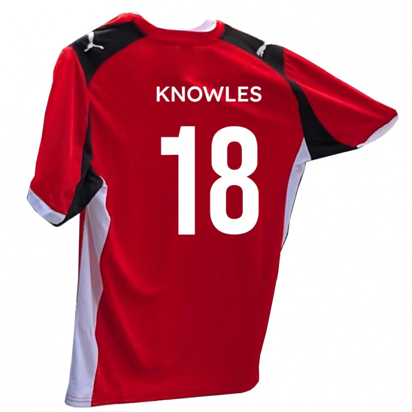 Danxen Kid Jimmy Knowles #18 Red White Home Jersey 2025/26 T-Shirt
