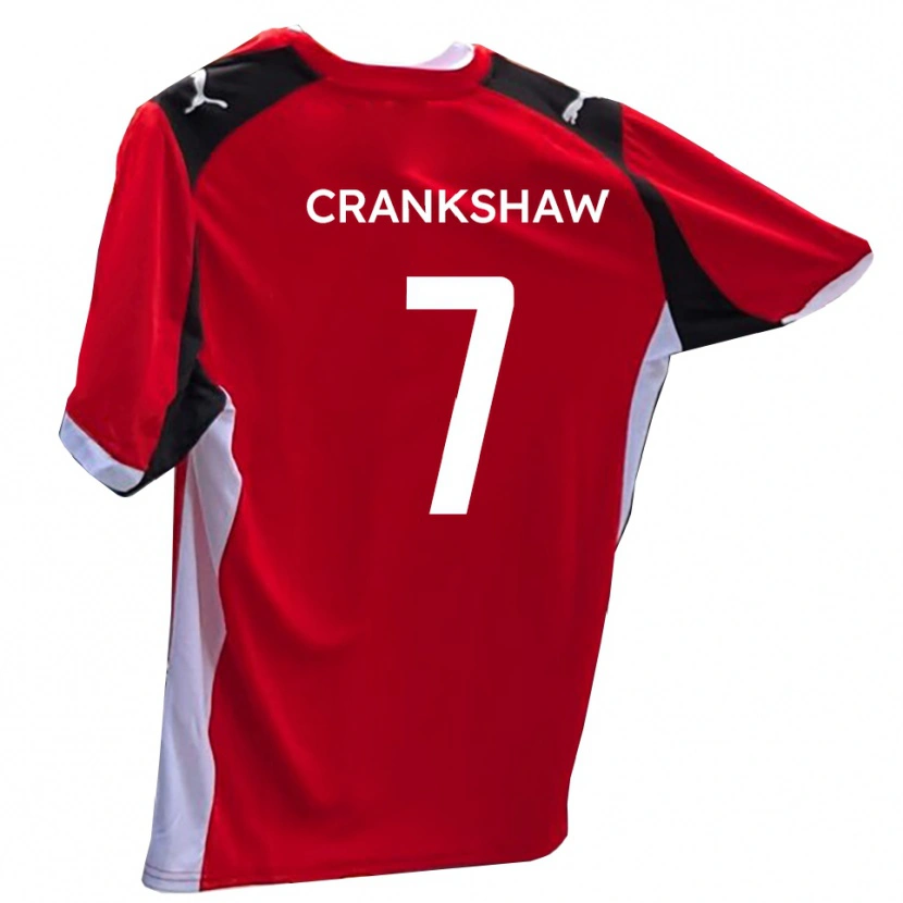 Danxen Kid Ollie Crankshaw #7 Red White Home Jersey 2025/26 T-Shirt