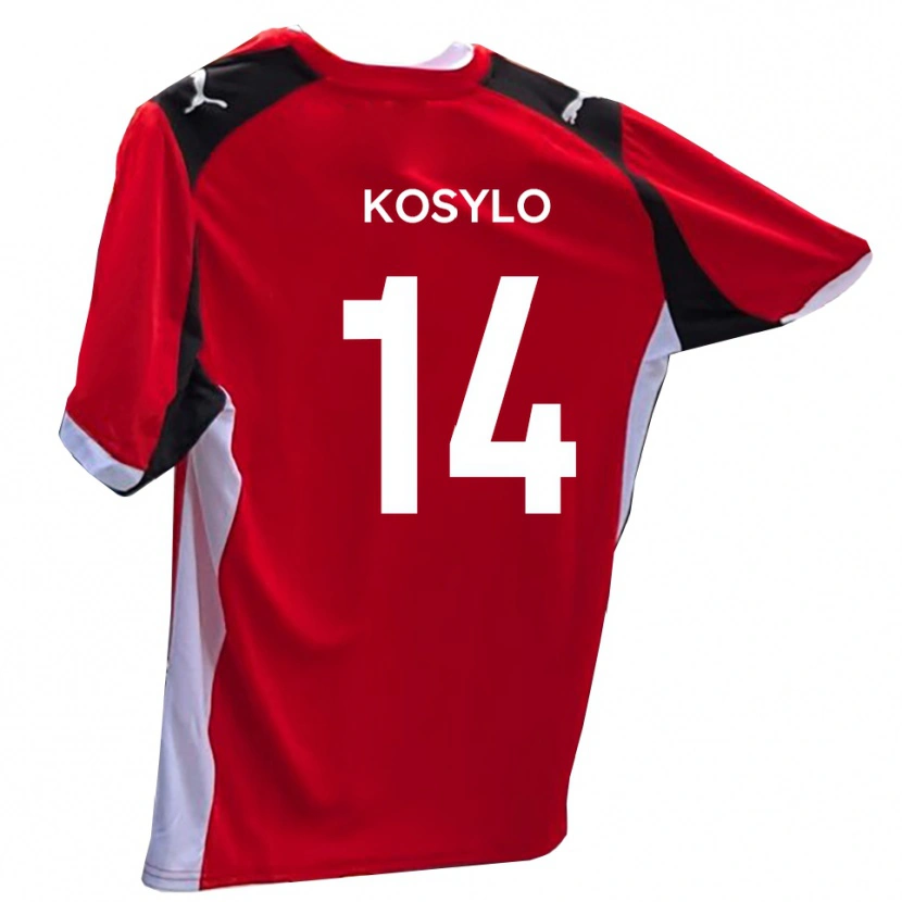 Danxen Kid Matty Kosylo #14 Red White Home Jersey 2025/26 T-Shirt