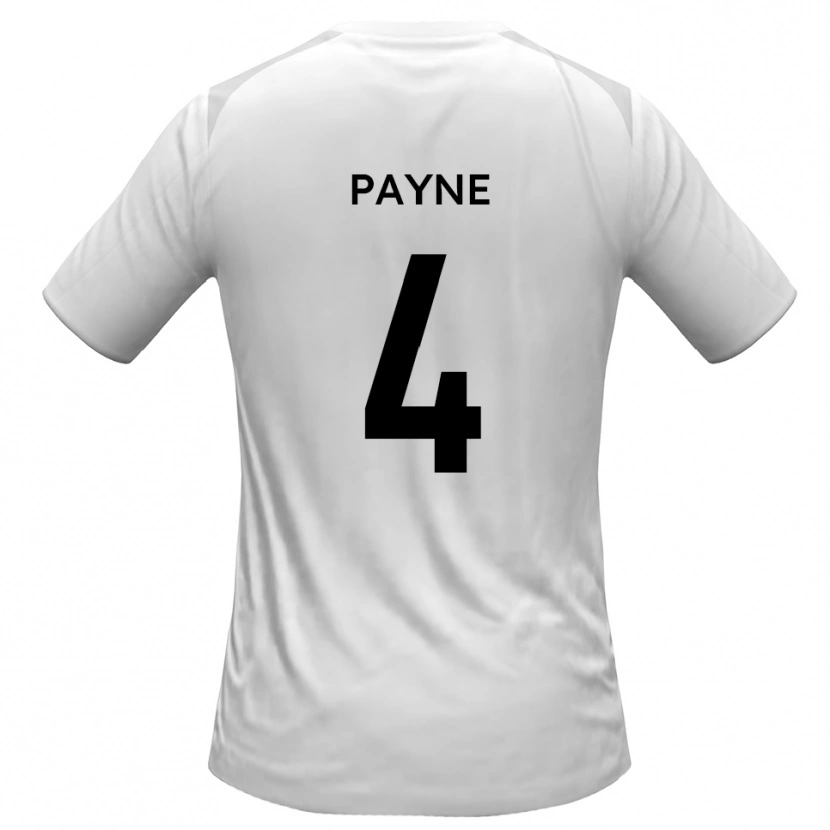 Danxen Kid Jack Payne #4 White Gray Home Jersey 2025/26 T-Shirt