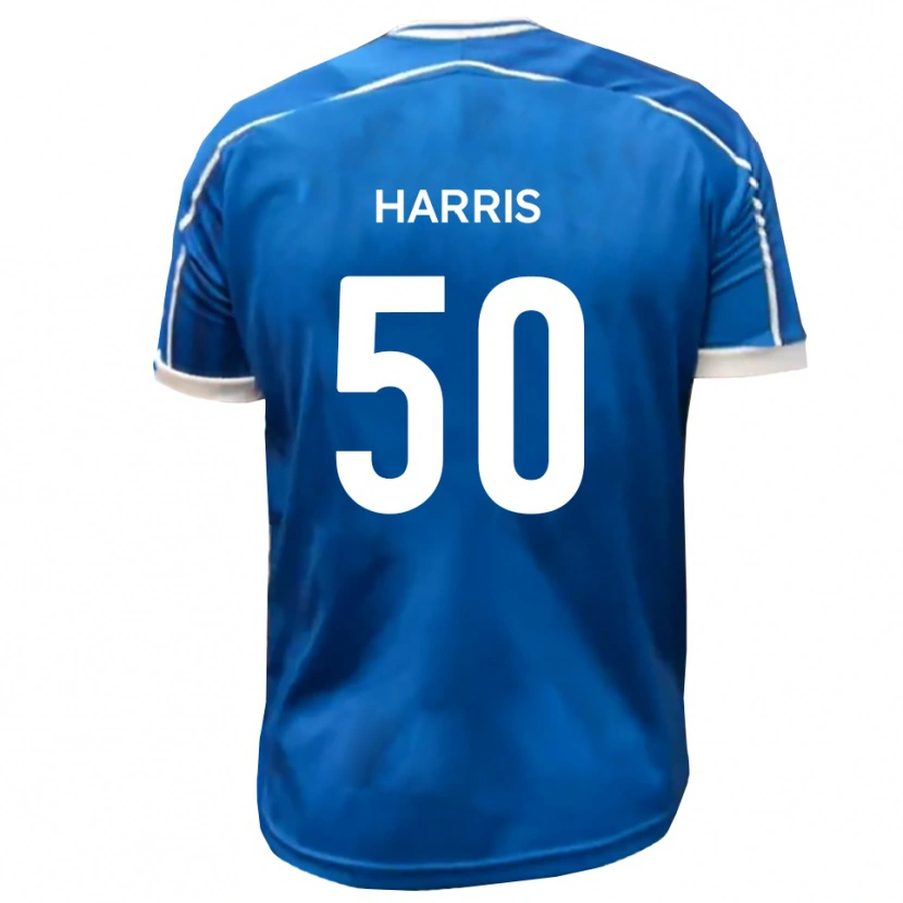 Danxen Kid Archie Harris #50 Blue White Home Jersey 2025/26 T-Shirt