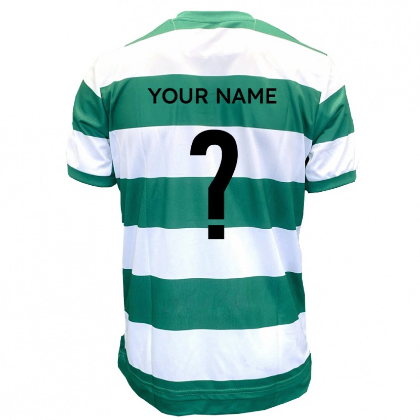 Danxen Kid Your Name #0 Green White Home Jersey 2025/26 T-Shirt