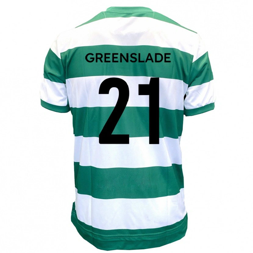 Danxen Kid Harvey Greenslade #21 Green White Home Jersey 2025/26 T-Shirt