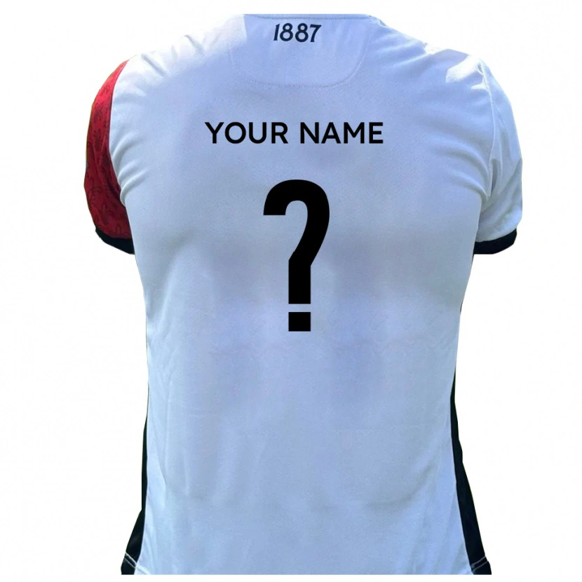 Danxen Kid Your Name #0 Red White Home Jersey 2025/26 T-Shirt