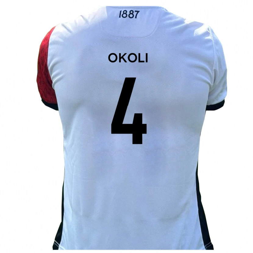 Danxen Kid Chinwike Okoli #4 Red White Home Jersey 2025/26 T-Shirt