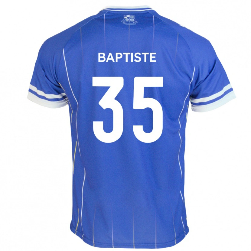 Danxen Kid Dante Baptiste #35 Royal Blue Home Jersey 2025/26 T-Shirt