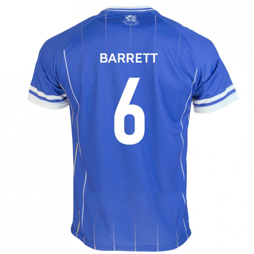 Danxen Kid Mason Barrett #6 Royal Blue Home Jersey 2025/26 T-Shirt