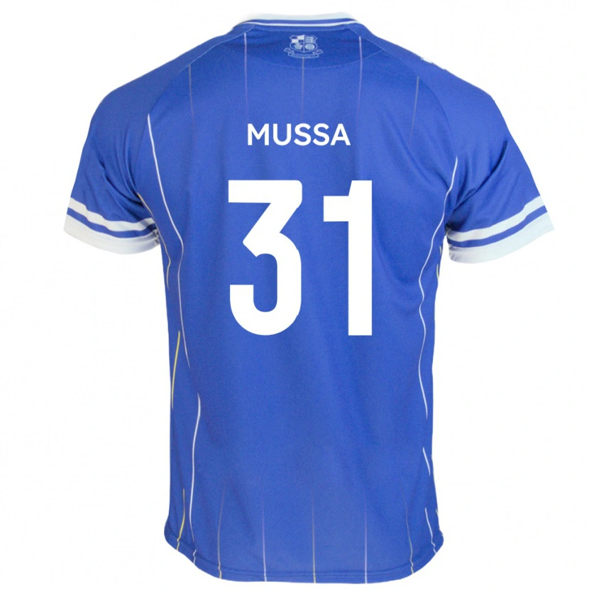 Danxen Kid Omar Mussa #31 Royal Blue Home Jersey 2025/26 T-Shirt