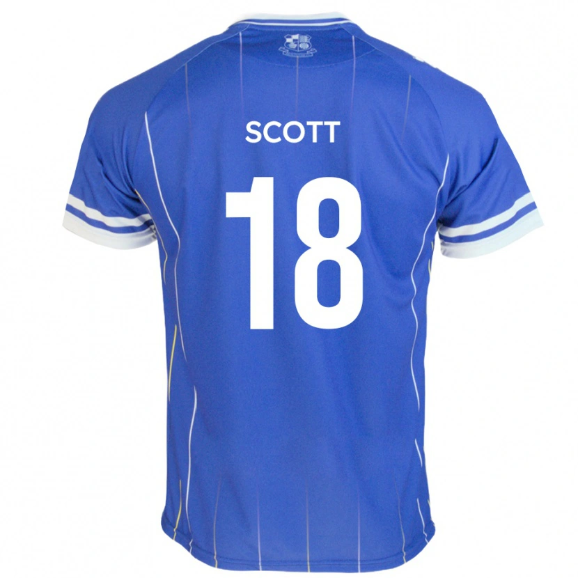 Danxen Kid Christian Scott #18 Royal Blue Home Jersey 2025/26 T-Shirt