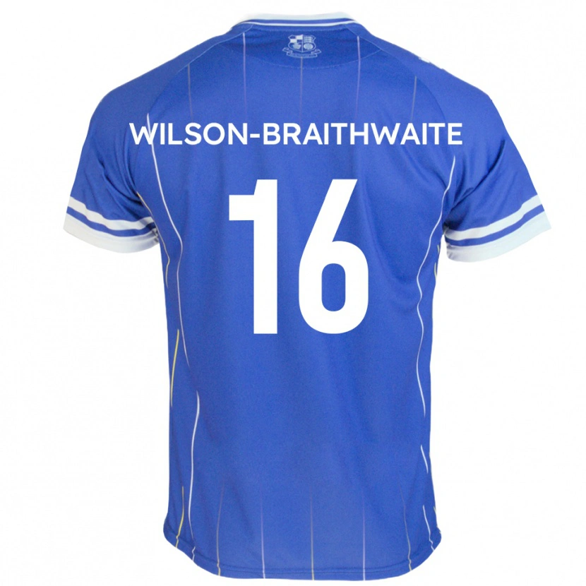 Danxen Kid Makai Wilson-Braithwaite #16 Royal Blue Home Jersey 2025/26 T-Shirt